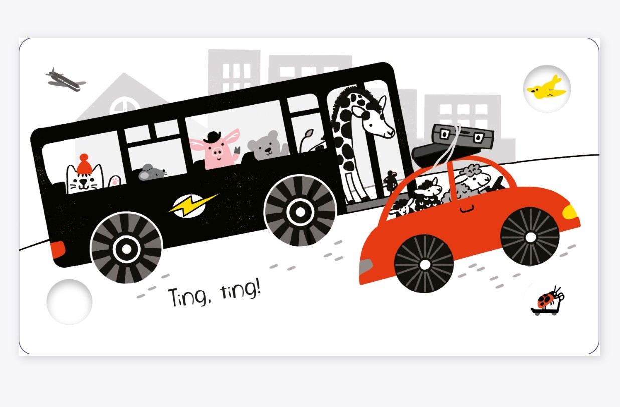 Baby's Black and White Books Things That Go_1